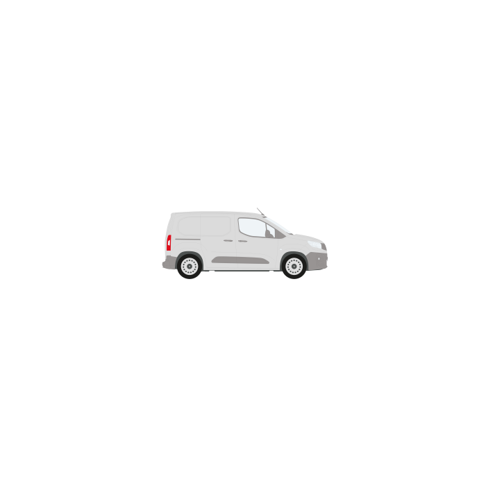 bott Smartvan - Modular Vehicle Shelving System | For Partner (2018 - ) Mk3 Panel Van, L1, Length: 4400mm, Sliding Door Dual main product photo