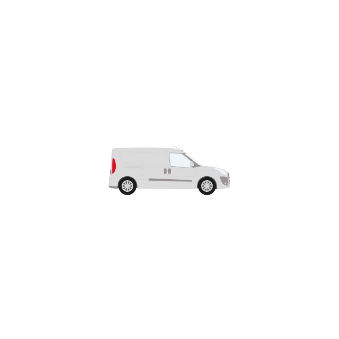bott Smartvan - Modular Vehicle Shelving System | For Doblo Maxi (2010 - ) Mk2 Panel Van, Length: 4740mm, Sliding Door Dual main product photo