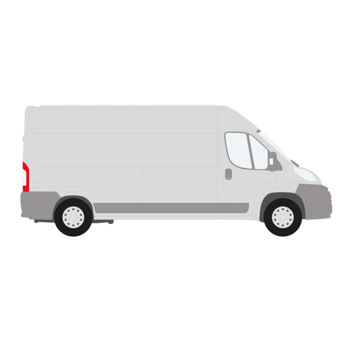 bott Smartvan - Modular Vehicle Shelving System | For Boxer (2006 - ) Mk2/Mk3 Panel Van, L3H2, Length: 5998mm, Sliding Door Left main product photo
