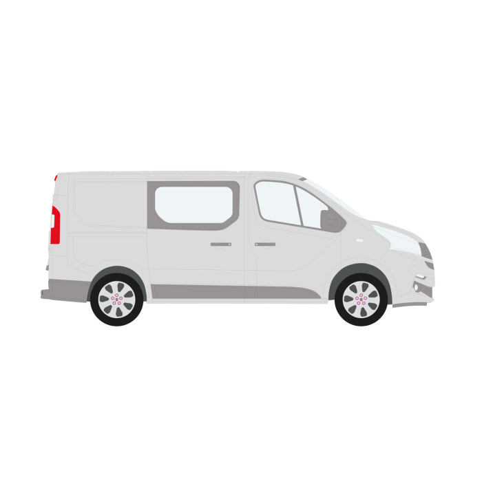 bott Smartvan - Modular Vehicle Shelving System | For Talento (2016 - ) Crew Van, L1H1, Length: 4999mm main product photo