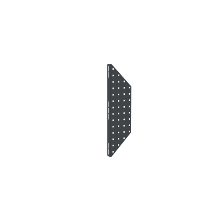 Large van frame rear perfo panel