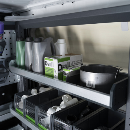 1202W x 185D shelf kit