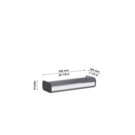 20 7/8W x 7 1/4D shelf kit
