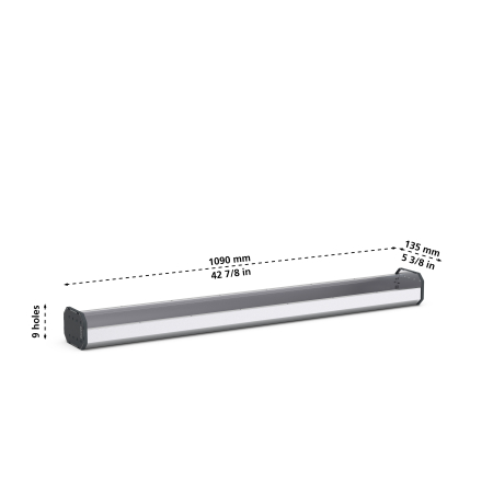 42 7/8W x 5 3/8D shelf kit