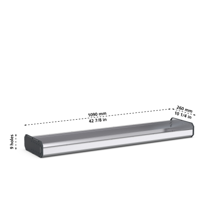 42 7/8W x 10 1/4D shelf kit