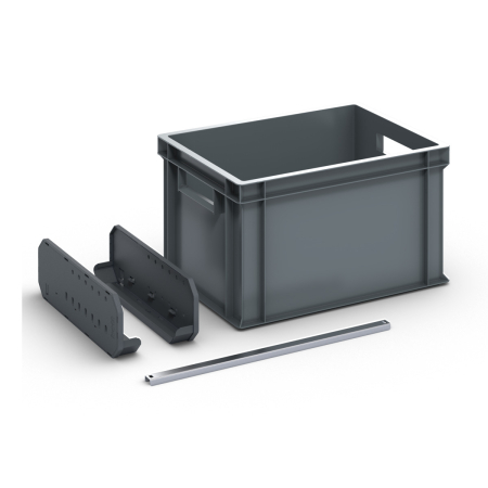 418W Eurobox holder kit + Eurobox 400 x 300 x 235