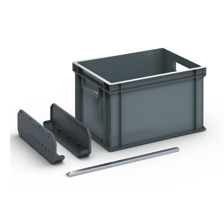 418W Eurobox holder kit + Eurobox 400 x 300 x 235