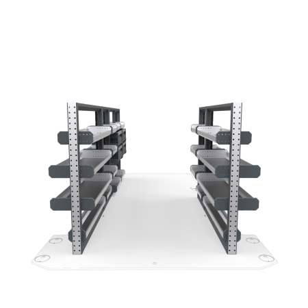 General Contractors Van Shelving Package 01 - GMC Savana/ Chevrolet Express Standard Roof, 155&quot; Wheelbase 