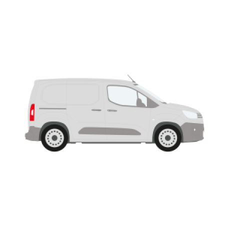 bott Smartvan - Modular Vehicle Shelving System | For Citroen Berlingo (2018 - ) Mk3 Panel Van L1, Sliding Door Dual