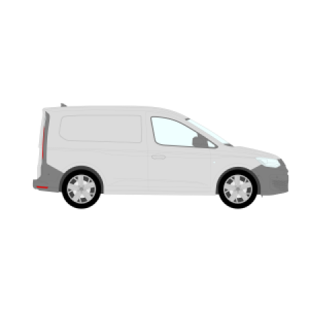 bott Smartvan - Modular Vehicle Shelving System | For Caddy Cargo (2021 - ) Mk5 Panel Van, L1, Length: 4500mm, Sliding Door Left