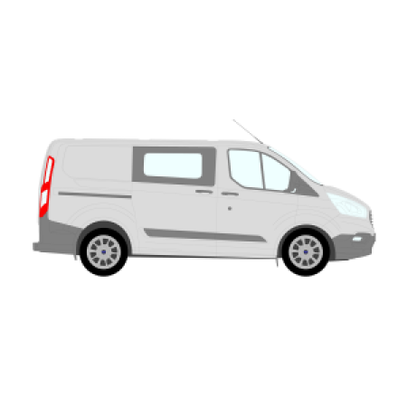 bott Smartvan - Modular Vehicle Shelving System | For Transit Custom (2024 - ) DCiV Crew Van, L1H1 