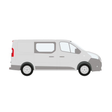 bott Smartvan - Modular Vehicle Shelving System | For NV300 (2016 - ) / Primastar (2022 - ) Crew Van, L1H1, Length: 4999mm