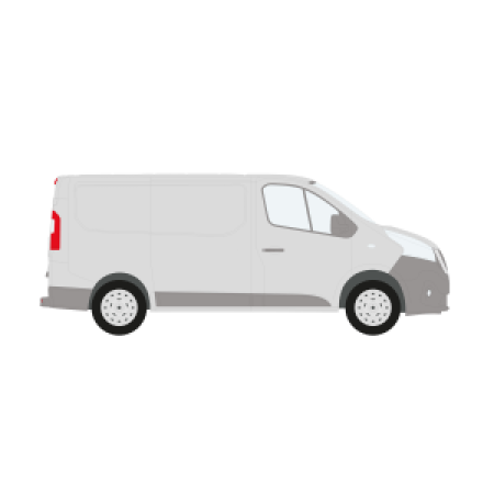 bott Smartvan - Modular Vehicle Shelving System | For NV300 (2016 - ) / Primastar (2022 - ) Panel Van, L1H1, Length: 4999mm, Sliding Door Left