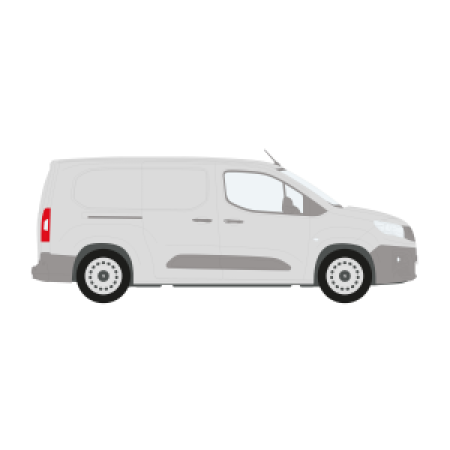 bott Smartvan - Modular Vehicle Shelving System | For Partner (2018 - ) Mk3 Panel Van, L2, Length: 4750mm, Sliding Door Dual