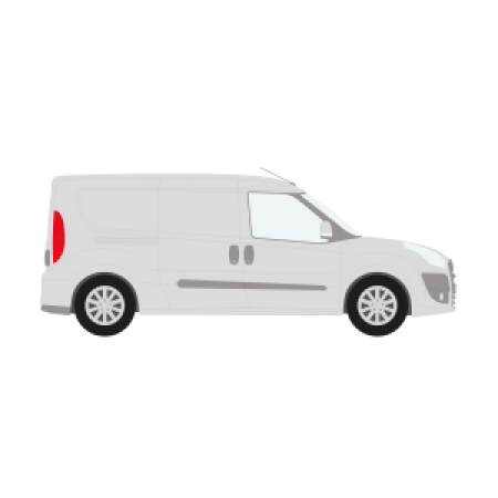 bott Smartvan - Modular Vehicle Shelving System | For Doblo Maxi (2010 - ) Mk2 Panel Van, Length: 4740mm, Sliding Door Dual