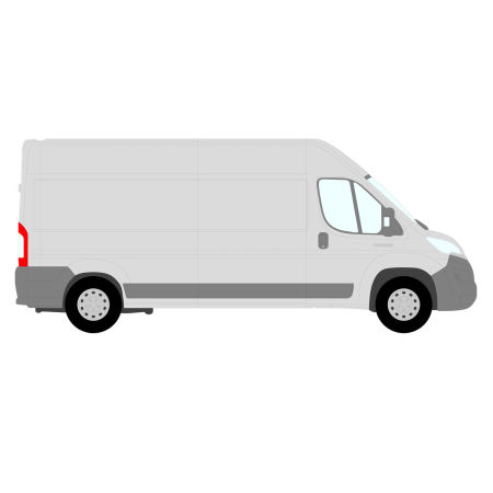 bott Smartvan - Modular Vehicle Shelving System | For Ducato (2006 - ) Mk3/Mk4 Panel Van, L3H2, Length: 5998mm, Sliding Door Left