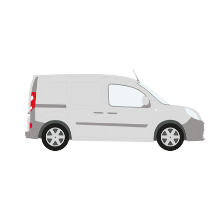 bott Smartvan - Modular Vehicle Shelving System | For Kangoo (2008 - ) Mk2 Panel Van, ML, Length: 4282mm, Sliding Door Dual