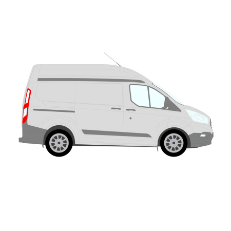 bott Smartvan - Modular Vehicle Shelving System | For Transit Custom (2012 - ), L1H2 Dual Side Doors Panel Van