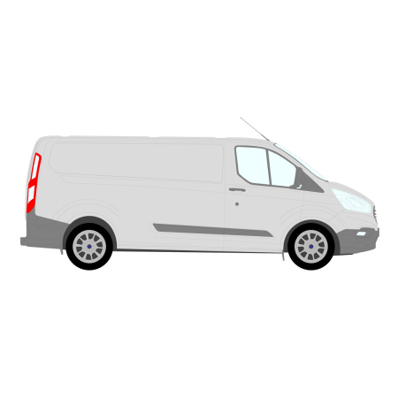 bott Smartvan - Modular Vehicle Shelving System | For Transit Custom (2012 - ), L1H1 Dual Side Doors Panel Van