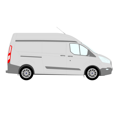 bott Smartvan - Modular Vehicle Shelving System | For Transit Custom (2012 - ), L2H2 Dual Side Doors Panel Van