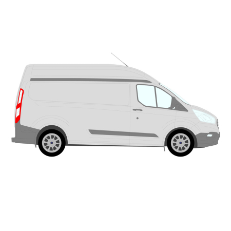 bott Smartvan - Modular Vehicle Shelving System | For Transit Custom (2012 - ), L2H2 Nearside Door Panel Van
