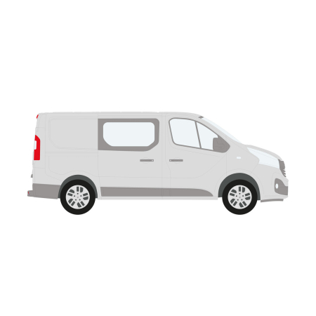 bott Smartvan - Modular Vehicle Shelving System | For Trafic (2014 - ) Mk3 Crew Van, L1H1, Length: 4999mm