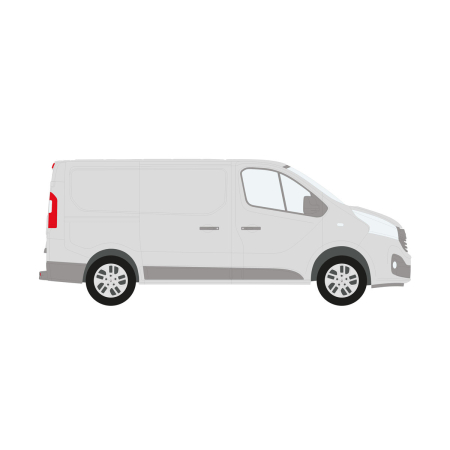 bott Smartvan - Modular Vehicle Shelving System | For Trafic (2014 - ) Mk3 Panel Van, L1H1, Length: 4999mm, Sliding Door Dual