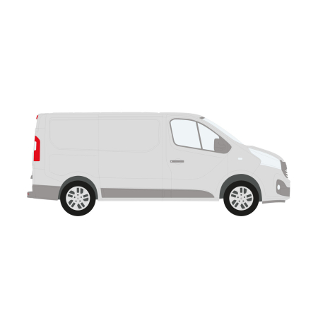 bott Smartvan - Modular Vehicle Shelving System | For Trafic (2014 - ) Mk3 Panel Van, L1H1, Length: 4999mm, Sliding Door Left