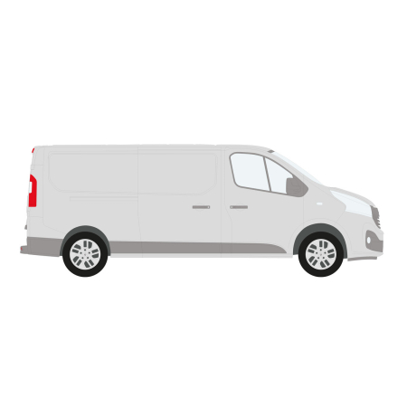 bott Smartvan - Modular Vehicle Shelving System | For Trafic (2014 - ) Mk3 Panel Van, L2H1, Length: 5399mm, Sliding Door Dual