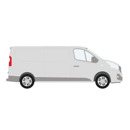 bott Smartvan - Modular Vehicle Shelving System | For Trafic (2014 - ) Mk3 Panel Van, L2H1, Length: 5399mm, Sliding Door Left