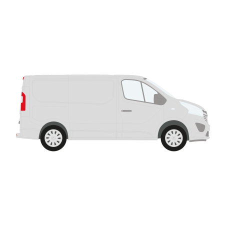 bott Smartvan - Modular Vehicle Shelving System | For Vivaro (2014 - 2019) Mk2 Panel Van, L1H1, Length: 4999mm, Sliding Door Left