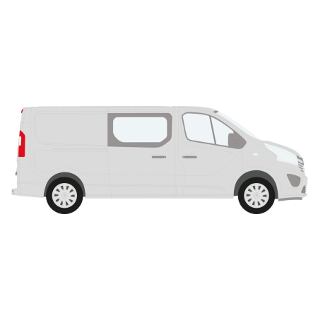 bott Smartvan - Modular Vehicle Shelving System | For Vivaro (2014 - 2019) Mk2 Crew Van, L2H1, Length: 5399mm