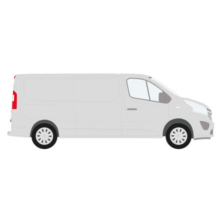 bott Smartvan - Modular Vehicle Shelving System | For Vivaro (2014 - 2019) Mk2 Panel Van, L2H1, Length: 5399mm, Sliding Door Left