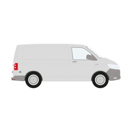 bott Smartvan - Modular Vehicle Shelving System | For Transporter T5/6 (2003 - 2024 ) Panel Van, L1H1, Length: 4904mm, Sliding Door Left