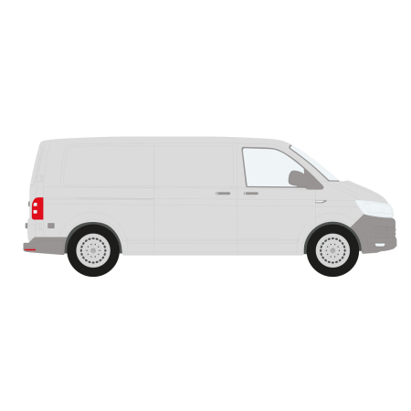 bott Smartvan - Modular Vehicle Shelving System | For Transporter T5/6 (2003 - 2024) Panel Van, L2H1, Length: 5304mm, Sliding Door Dual