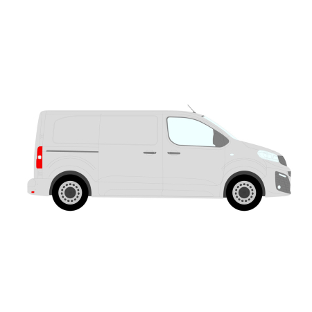 bott Smartvan - Modular Vehicle Shelving System | For Scudo (2021 - ) Panel Van, Medium, Length: 4959mm, Sliding Door Dual