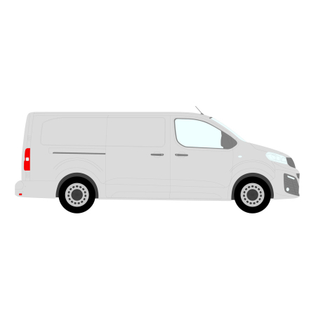 bott Smartvan - Modular Vehicle Shelving System | For Scudo (2021 - ) Panel Van, Long, Length: 5309mm, Sliding Door Dual