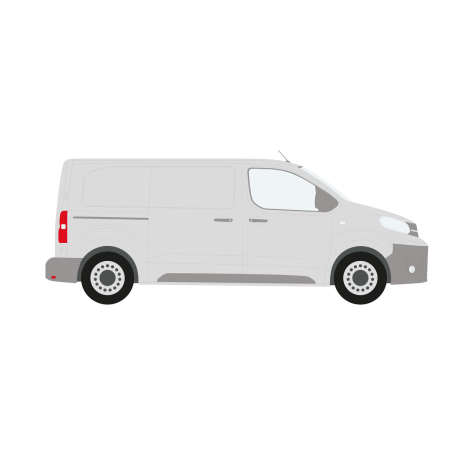 bott Smartvan - Modular Vehicle Shelving System | For Proace (2016 - ) Mk2 Panel Van, Medium, Length: 4959mm, Sliding Door Dual