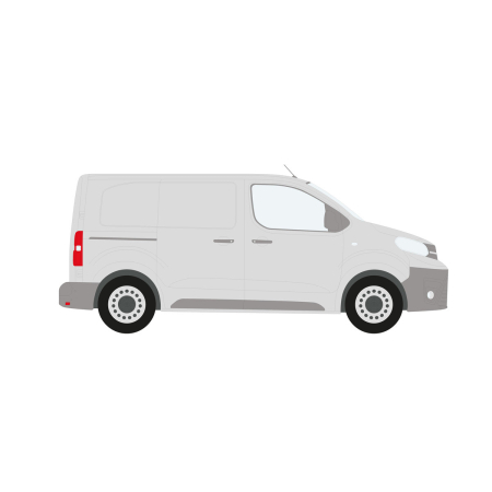 bott Smartvan - Modular Vehicle Shelving System | For Proace (2016 - ) Mk2 Panel Van, Compact, Length: 4609mm, Sliding Door Dual