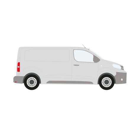 bott Smartvan - Modular Vehicle Shelving System | For Proace (2016 - ) Mk2 Panel Van, Medium, Length: 4959mm, Sliding Door Left