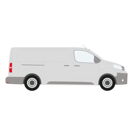 bott Smartvan - Modular Vehicle Shelving System | For Proace (2016 - ) Mk2 Panel Van, Long, Length: 5309mm, Sliding Door Dual